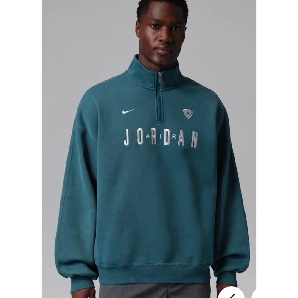 Jordan Flight Men's Graphic Fleece 1/4-Zip IF1816-464  XX Large NWT
